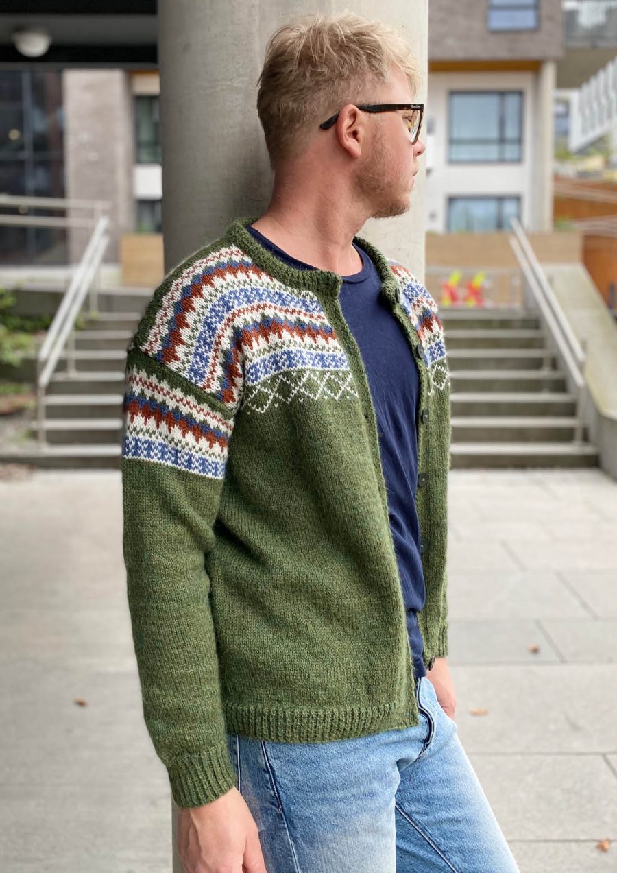 Sjekk DE tøffe fargene til Oskargenser Knitting Inna